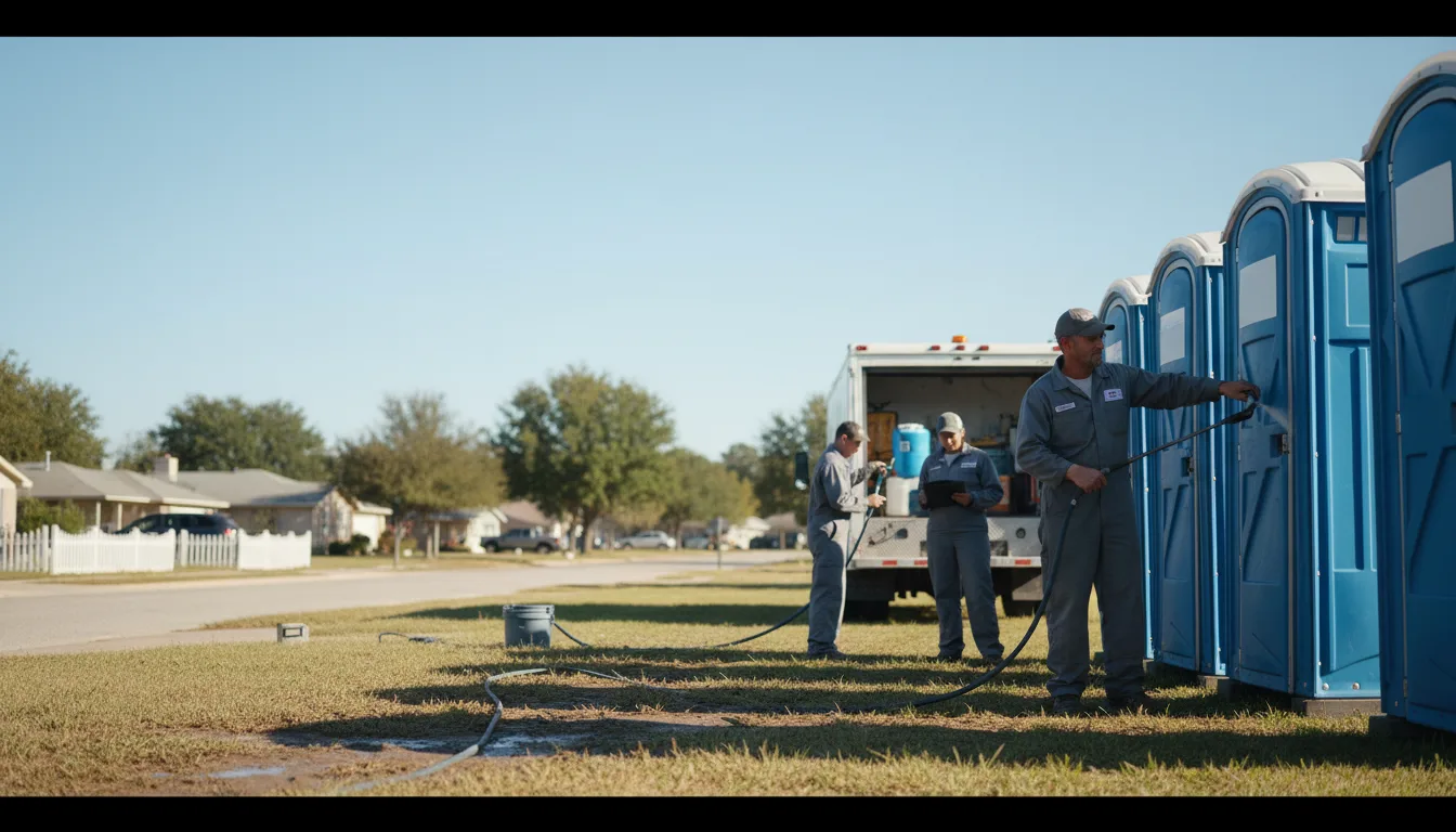 Long-Term Portable Toilet Rental in Hillsdale, OK near me